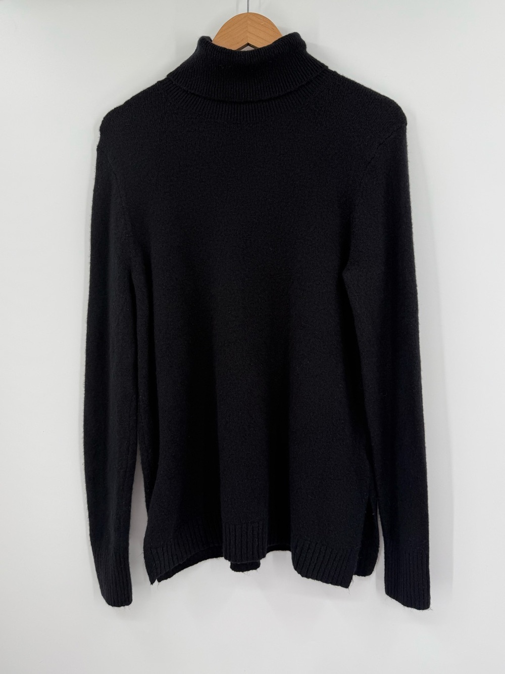 J.Crew Extra-Soft Turtleneck Sweater | Black | Small